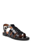 Sandals Flade Sandaler Black Billi Bi