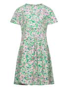 Tnjewel S_S Dress Dresses & Skirts Dresses Casual Dresses Short-sleeved Casual Dresses Green The New