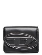 1Dr 1Dr Tri Fold Coin Xs Ii Wallet Bags Card Holders & Wallets Wallets Black Diesel
