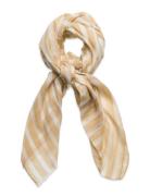 Essential Flag Scarf Accessories Scarves Lightweight Scarves Beige Tommy Hilfiger