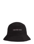 Institutional Bucket Hat Accessories Headwear Bucket Hats Black Calvin Klein