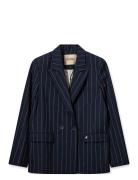 Mmbeta Roy Blazer Blazers Double Breasted Blazers Navy MOS MOSH