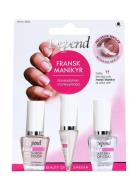 Fransk Manikyr Kit Se/Fi Neglepleje Nude Depend Cosmetic