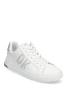 Abeni Rhinest Log Low-top Sneakers White DKNY