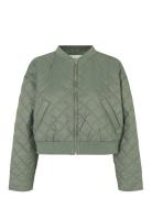 Hankmd Jacket Quiltet Jakke Green Modström