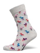 Flamingo Sock Lingerie Socks Regular Socks Grey Happy Socks