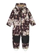 Nmnalfa08 Softshell Suit Panda Fo Outerwear Coveralls Shell Coveralls Multi/patterned Name It