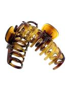 Bella Hair Claw 2 Pcs Accessories Hair Accessories Hair Claws Brown Pipol's Bazaar