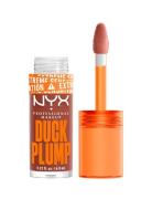 Nyx Professional Makeup Duck Plump Lip Lacquer 05 Brown Of Applause 7Ml Læbefiller Nude NYX Professional Makeup