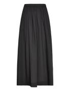 Scanno Skirt Lang Nederdel Black Faithfull The Brand