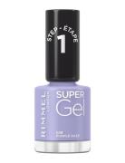 Rimmel Super Gel Nail Polish 028 Purple Haze Neglelak Gel Purple Rimmel