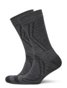 Dovre Terrysocks Org Wool 2-Pa Underwear Socks Regular Socks Grey Dovre