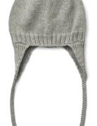 Violet Baby Bonnet Hat Accessories Headwear Hats Baby Hats Grey Liewood