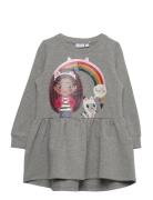 Nmfamma Gabby Swe Dress Bru Vde Dresses & Skirts Dresses Casual Dresses Long-sleeved Casual Dresses Grey Name It