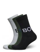 Core Crew Polyamide Sock 3P Lingerie Socks Regular Socks Multi/patterned Björn Borg
