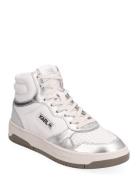 Krew Kc High-top Sneakers White Karl Lagerfeld Shoes