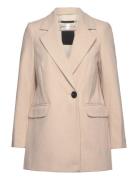 Taylahiw Blazer Coat Tynd Frakke Beige InWear