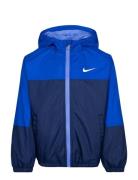 Nkb Nike Fleece Lined Woven Jk / Nkb Nike Fleece Lined Woven Outerwear Fleece Outerwear Fleece Jackets Navy Nike