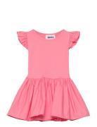 Cimi Dresses & Skirts Dresses Casual Dresses Short-sleeved Casual Dresses Pink Molo