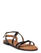 Sandals Flade Sandaler Black Billi Bi