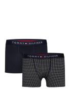 2P Trunk Print Night & Underwear Underwear Underpants Black Tommy Hilfiger