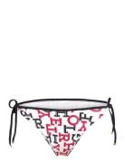 Cheeky String Side Tie Print Swimwear Bikinis Bikini Bottoms Side-tie Bikinis Multi/patterned Tommy Hilfiger