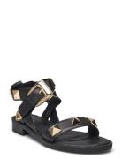 Nalasw Sandal Flade Sandaler Black Sofie Schnoor