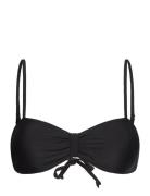 Bandeau Bella Bikini Top Swimwear Bikinis Bikini Tops Bandeau Bikinitops Black Becksöndergaard