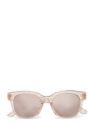Acetate Frame Sunglasses Solbriller Pink Mango