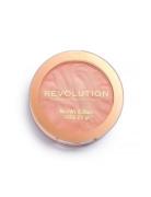 Revolution Blusher Reloaded Peaches & Cream Rouge Makeup Beige Makeup Revolution