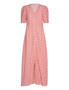 Ellen Long Dress Maxikjole Festkjole Pink Once Untold