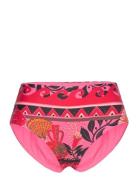 Atlantis High Waisted Pant Swimwear Bikinis Bikini Bottoms High Waist Bikinis Pink Seafolly