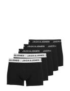 Jacsolid Trunks 5 Pack Op Boxershorts Black Jack & J S