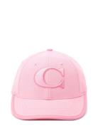 C Cotton Canvas Baseball Hat Accessories Headwear Caps Pink Coach Accessories