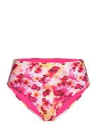 Cuba Maxi Bikini Briefs Swimwear Bikinis Bikini Bottoms Bikini Briefs Pink Abecita