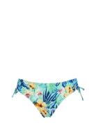 Bikini Brief Natalie Swimwear Bikinis Bikini Bottoms Side-tie Bikinis Blue Damella Of Sweden