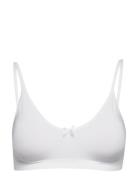 Little Wonder Seamless Top Lingerie Bras & Tops Soft Bras Tank Top Bras White Abecita