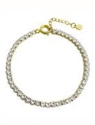 Celine Tennisbracelet Accessories Jewellery Bracelets Chain Bracelets Gold By Jolima