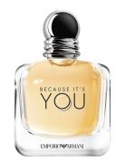 Emporio Armani Because It's You Eau De Parfum 100Ml Parfume Eau De Parfum Nude Armani