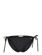 Tie Side Bikini Bottom Swimwear Bikinis Bikini Bottoms Side-tie Bikinis Black GANT