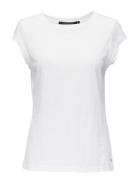 Cc Heart Basic T-Shirt Tops T-shirts & Tops Short-sleeved White Coster Copenhagen