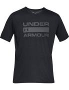 Ua Team Issue Wordmark Ss Sport T-Kortærmet Skjorte Black Under Armour