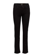 Marion Straight Bottoms Jeans Straight-regular Black Lee Jeans