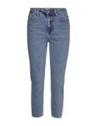 Onlemily Hw St Rw Cr An Mae06 Noos Bottoms Jeans Straight-regular Blue ONLY