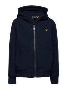 Soft Shell Jacket Tops Sweatshirts & Hoodies Hoodies Blue Lyle & Scott Junior