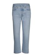 501 Crop Ojai Luxor Ra Bottoms Jeans Straight-regular Blue LEVI´S Women