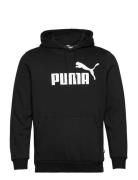 Ess Big Logo Hoodie Fl Sport Sweatshirts & Hoodies Hoodies Black PUMA