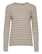 Nobil T-Shirt Ls St 205 Tops T-shirts & Tops Long-sleeved Beige Samsøe Samsøe