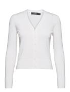 Cotton-Modal Cardigan Sweater Tops Knitwear Cardigans White Lauren Ralph Lauren