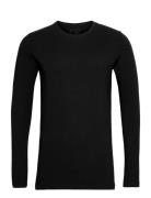 Shirt 1/1 Tops T-Langærmet Skjorte Black Schiesser